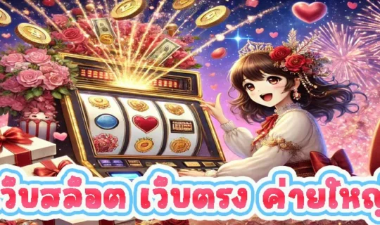 เว็บสล็อต เว็บตรง ค่ายใหญ่