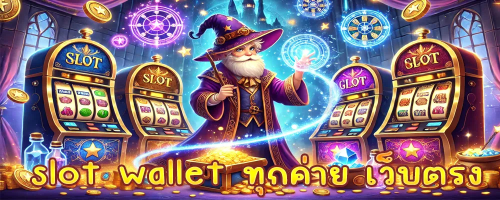 slot wallet ทุกค่าย เว็บตรง