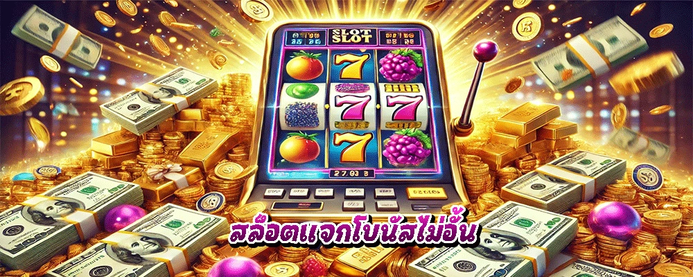 สล็อตแจกโบนัสไม่อั้น